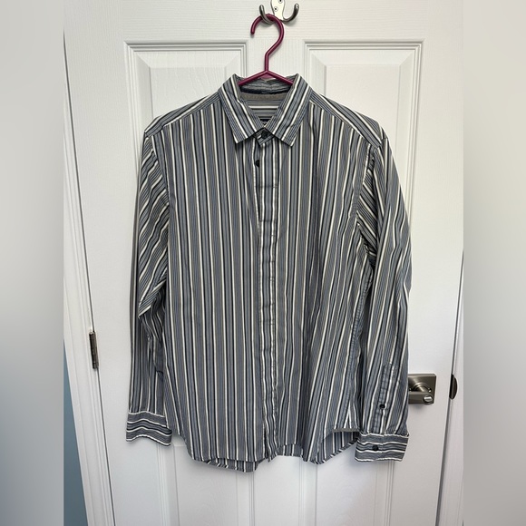 Zegna Sport Mens Medium dress shirt long sleeve casual button down - Picture 1 of 5